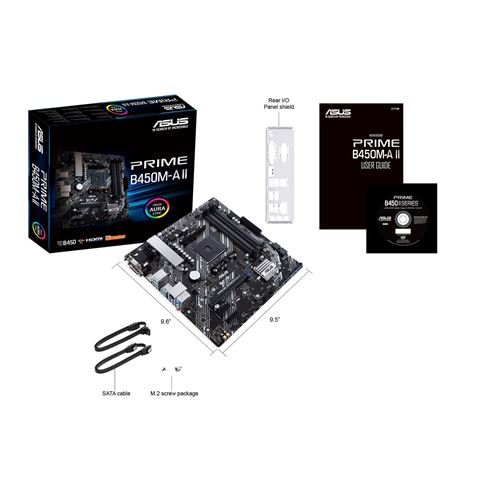 MBO AM4 AS PRIME B450M-A II MBO AM4 AS PRIME B450M-A II
