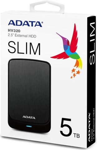 HDD EXT 5TB AD HV320 USB 3.1 Black