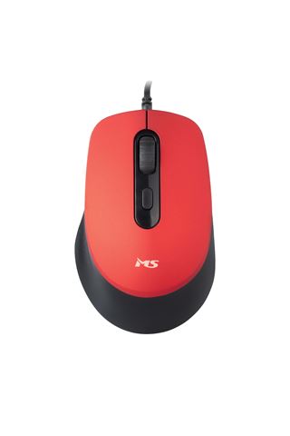 MS FOCUS C122 crveni žičani miš MS FOCUS C122 crveni žičani miš