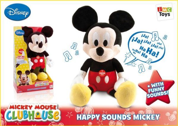 Pliš Disney Happy Sounds Mickey Pliš Disney Happy Sounds Mickey