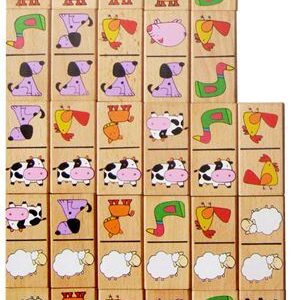 Drveni domino - životinje