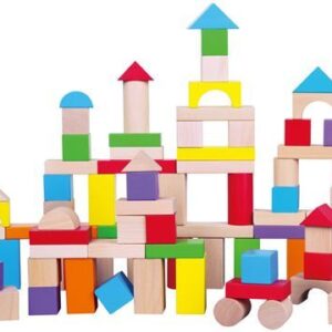 Drvene šarene kocke 3 cm