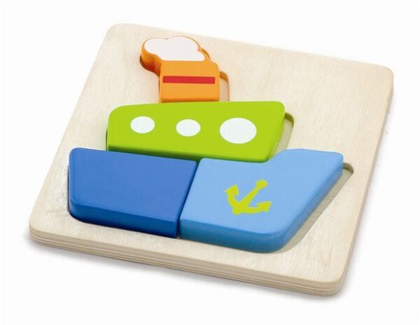 Drvene puzzle 4 dijela - brod Drvene puzzle 4 dijela - brod