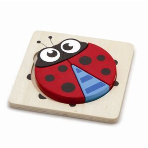 Drvene puzzle 4 dijela - bubamara