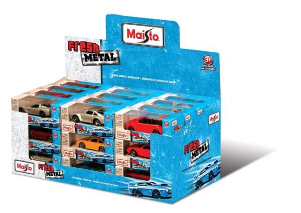 Metalni autić 7 cm sorto