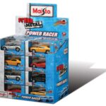 Metalni autić Power Racer 11 cm