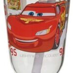 ČAŠA SA SLAMKOM I FIGURICOM CARS 2