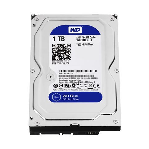 HDD Interni WD Blue™ PC Desktop 1TB 3 HDD Interni WD Blue™ PC Desktop 1TB 3
