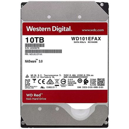 Hard Disk Western Digital Red NAS™ 10TB WD101EFAX