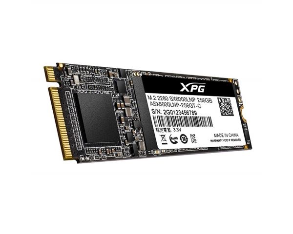 SSD 256GB AD SX6000 Lite PCIe M.2 2280 NVMe SSD 256GB AD SX6000 Lite PCIe M.2 2280 NVMe