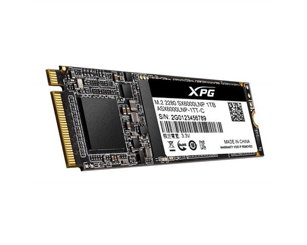 SSD 1TB ADATA SX6000 Lite PCIe M.2 2280 NVMe SSD 1TB ADATA SX6000 Lite PCIe M.2 2280 NVMe