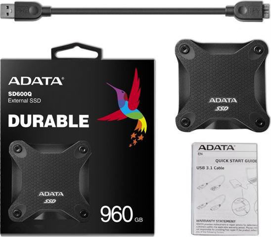 SSD EXT 960GB ASD600Q Black AD SSD EXT 960GB ASD600Q Black AD