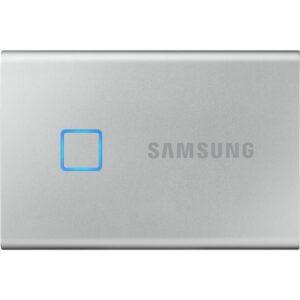 Vanjski SSD 500GB Samsung Portable T7 Touch Silver USB 3.2