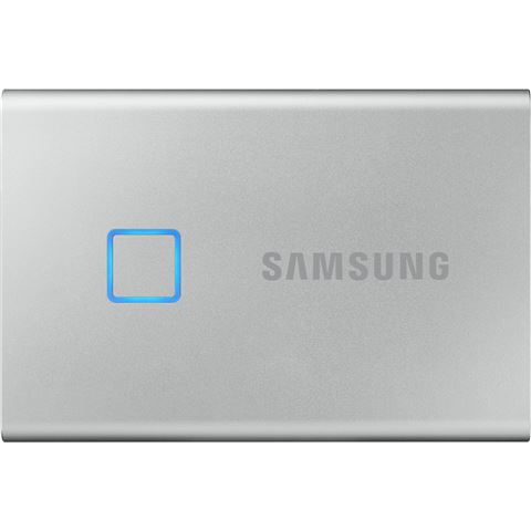 Vanjski SSD 500GB Samsung Portable T7 Touch Silver USB 3.2 Vanjski SSD 500GB Samsung Portable T7 Touch Silver USB 3.2