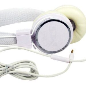 MS BEAT bijele slušalice s mikrofonom