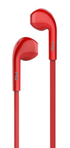 MS SHAKE crvene in-ear slušalice s mikrofonom MS SHAKE crvene in-ear slušalice s mikrofonom
