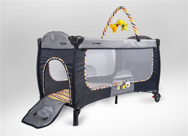 KREVETIĆ PUTNI PRESTIGE SIVI