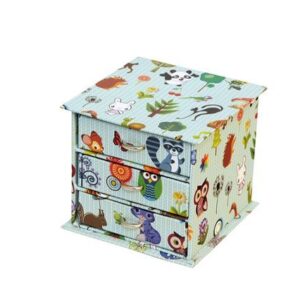 Kutija za nakit 11*11*10 cm animals sorto