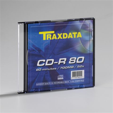 TRAXDATA OPTIČKI MEDIJ CD-R SLIM BOX 1 TRAXDATA OPTIČKI MEDIJ CD-R SLIM BOX 1