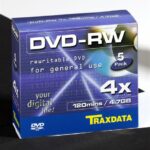 TRAXDATA OPTIČKI MEDIJ DVD-RW 4X BOX 5