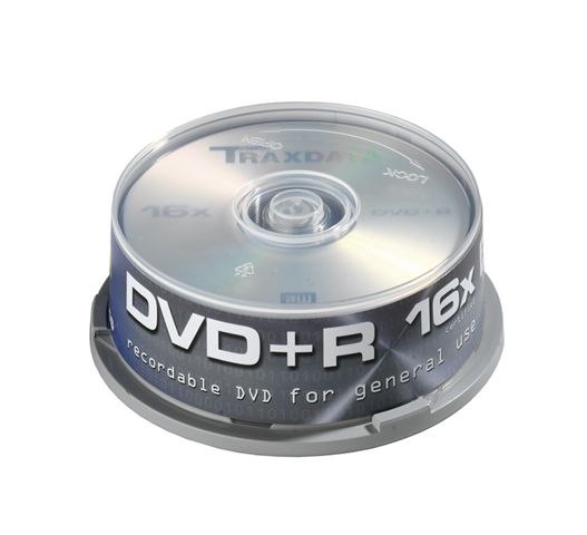 TRAXDATA OPTIČKI MEDIJ DVD+R 16X CAKE 25 TRAXDATA OPTIČKI MEDIJ DVD+R 16X CAKE 25