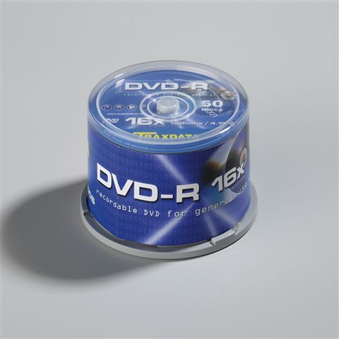 TRAXDATA OPTIČKI MEDIJ DVD-R 16X CAKE 50 TRAXDATA OPTIČKI MEDIJ DVD-R 16X CAKE 50