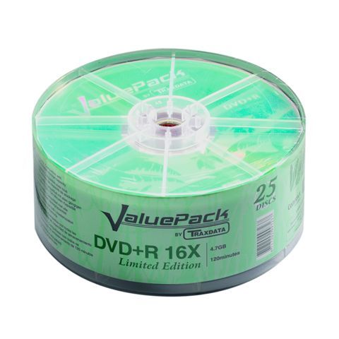 Traxdata DVD TRX DVD+R SP25 V Traxdata DVD TRX DVD+R SP25 V