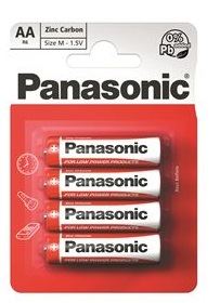 PANASONIC baterije R6RZ/4BP EU Zinc Carbon PANASONIC baterije R6RZ/4BP EU Zinc Carbon