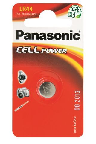 PANASONIC baterije LR-44EL/1B Micro Alkaline PANASONIC baterije LR-44EL/1B Micro Alkaline