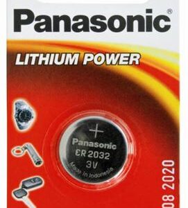 PANASONIC baterije CR-2032EL/1B Lithium Coin