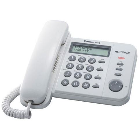 PANASONIC telefon stolni KX-TS560FXW bijeli PANASONIC telefon stolni KX-TS560FXW bijeli