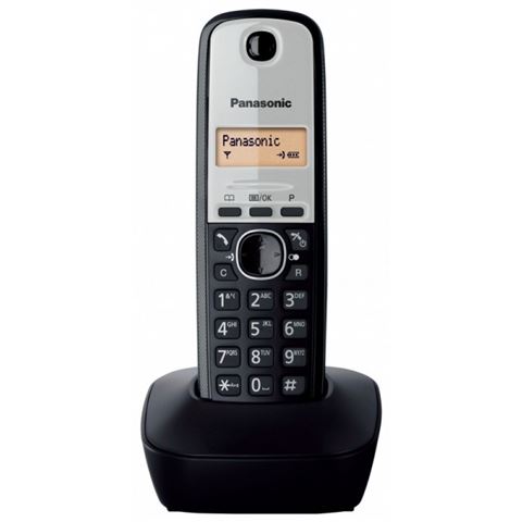 PANASONIC telefon bežični KX-TG1911FXG crni PANASONIC telefon bežični KX-TG1911FXG crni