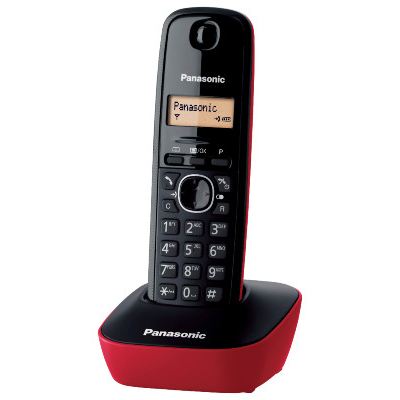 PANASONIC telefon bežični KX-TG1611FXR crveni PANASONIC telefon bežični KX-TG1611FXR crveni