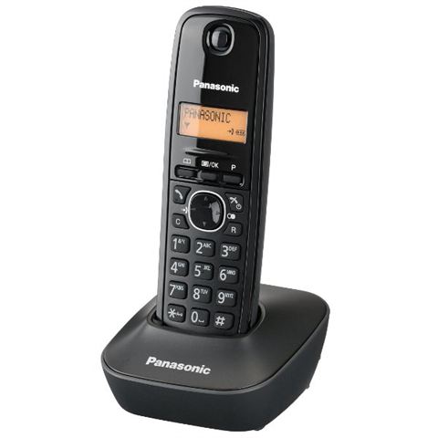 PANASONIC telefon bežični KX-TG1611FXH/PDH crni PANASONIC telefon bežični KX-TG1611FXH/PDH crni