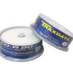TRAXDATA OPTIČKI MEDIJ CD-R PRINTABILNI CAKE 25