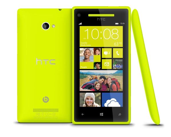 HTC Windows Phone 8X yellow HTC Windows Phone 8X yellow