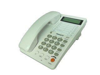 MEANIT žični stolni telefon CID326-bijeli