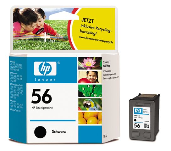 Tinta HP C6656AE (no. 56) Tinta HP C6656AE (no. 56)