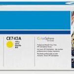 Toner HP CE742A Yellow