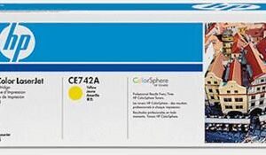 Toner HP CE742A Yellow