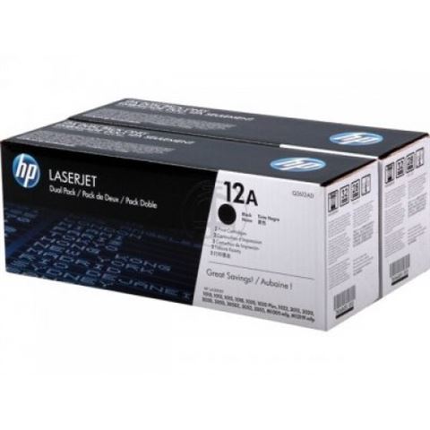Toner HP Q2612AD (DUAL PACK) Toner HP Q2612AD (DUAL PACK)