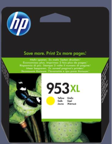 Tinta HP F6U18AE no.953xl Yellow