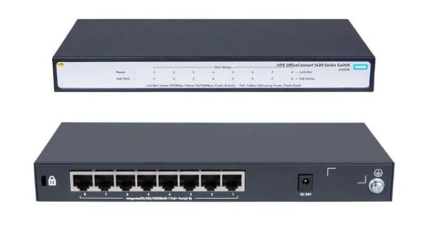 HPE SWITCH OFFICECONNECT 1420 8G POE+ 65W HPE SWITCH OFFICECONNECT 1420 8G POE+ 65W