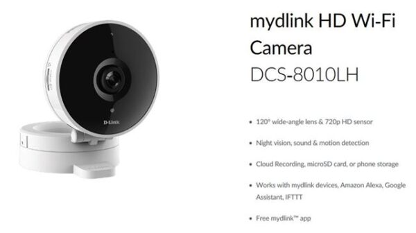 D-Link IP mrežna kamera za video nadzor D-Link IP mrežna kamera za video nadzor