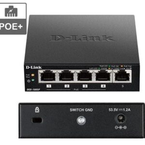 D-Link POE+ switch neupravljivi