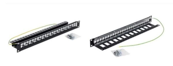 Triton patch panel modularni 19" za 24 modula Triton patch panel modularni 19" za 24 modula