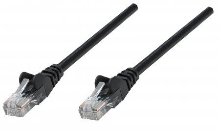Intellinet patch kabel 0.25m Cat.5e UTP PVC crno Intellinet patch kabel 0.25m Cat.5e UTP PVC crno
