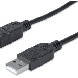 MH USB kabel 2.0 A-muški na B-muški 1.8m crni