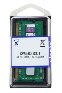 Memorija za prijenosna računala Kingston DDR3 4GB 1600MHz Memorija za prijenosna računala Kingston DDR3 4GB 1600MHz