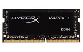 Memorija za notebook SOD DDR4 16GB 2400MHz HyperX Impact KIN Memorija za notebook SOD DDR4 16GB 2400MHz HyperX Impact KIN